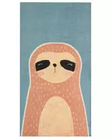 Vaikiškas kilimas ISAK mėlynas 80 x 150 cm medvilninis