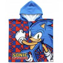 Sonic the Hedgehog rankšluostis-pončas 50 × 100 cm