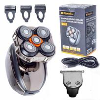 Barzdaskutė Vyriškas skustuvas Riwall Pro RS-01 Bruno, 5D galvutės, USB-C, belaidis, juodas