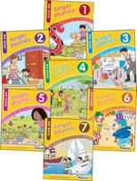 Finger Phonics Big Books 1-7: in Precursive Letters (British English edition)