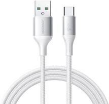 Joyroom Laidas S-A28 Flash Series 3A USB-A - USB-C 2m baltas