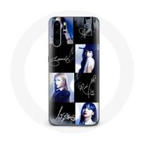 Smartphone Case - Maniacase - Huawei P30 Pro - Black - Blackpink Signature - Soft juoda