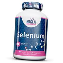Selenium, Yeast-Free L-Selenomethionine, Selenium 100, Haya 120caps (36405060) 120caps