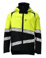 Outer Shell Jacket 25001, Hi-vis CL1, yellow/dark navy L, Mascot