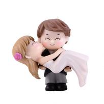 Couple Bride Groom Model Miniature Landscape Wedding Figurine Decor Ornament AVE