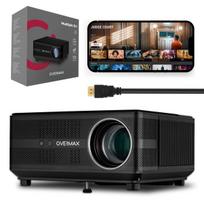 Projektorius Overmax Multipic 6.1 LED Projector FHD Android 9 Wi-Fi 6 Bluetooth 5.0 Black