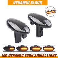 2x Dynamic LED Repeater Fender Side Marker Light Turn Signal Indicator Binker for Subaru Liberty Forester Impreza WRX STI GDA