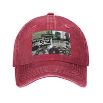 Music Band Gorillaz  Washed Denim Cap Casual Baseball Caps Adjustable Hat Summer Unisex Baseball Hats One Size