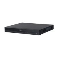Dahua DHI-NVR5216-16P-EI tinklo vaizdo įrašymo įrenginys, 16 IP kanalų, 32MP, 384Mbps, 4K HDMI, 16 SATA prievadų, 16 PoE prievadų, Pilka