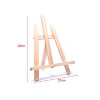 Foldable Tabletop Easel Lightweight Portable Wood Drawing Easel Art Supply Adjustable Sketching Painting Board Students Artist