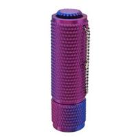 3D Printed Spiky Fidget Toy with Ball Chain, Stress Relief Gripper Sensory Toy with Spinner & Clicker, Portable Travel Massage Stick Pain Stimming