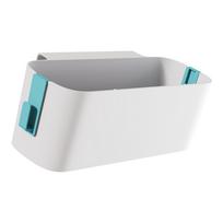 Bedside Storage Basket Hook Hanging Storage Box Rail Organization Shelf for Dormitory   Living Room