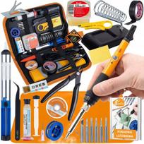 Lituoklio rinkinys Rosfix SolderKit Max 14in1 – Temperatūros reguliavimas, 60W galia, Silikoninis kilimėlis 500°C