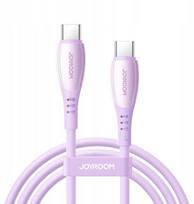 Joyroom Laidas S-A59 Vibrant Series 60W USB-C - USB-C 1.2m violetinis
