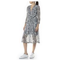 Suknelė moterims Replay W9680-73378-010, juoda/balta
