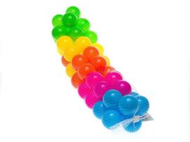 Plastikiniai kamuoliukai 6 cm, 46 vnt.