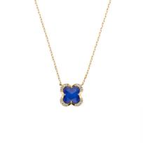 Necklace K18 Yellow Gold Lapis Lazuli AGVN599040LL [Vendome Aoyama] [Official]