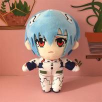 New Neon Genesis Evangelion Plush Doll Ayanami Rei Asuka Langley Soryu Anime Figure Soft Stuffed Toy Collectible Gift for EVA Manga Fans Desktop Decor 20cm