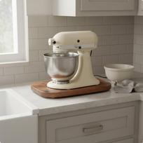 Stand Mixer Sliding Tray Easy to Move Wooden Appliance Slider NonSlip