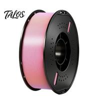 High Toughness Filament Rainbow Gradient Candy Color PLA Filament, Dimensional Accuracy +/-0.02mm, 1Kg 3D Printer Spool 1.75mm for Most FDM No Warping