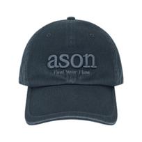 ASON Hoop Ball Cap Charcoal ONE SIZE