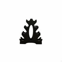 Dumbbell Tree Stand SpaceSaving VShaped Rack Compact Vertical Weight Organizer for Home