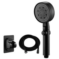 Shower head with 360 turbine and filter high-pressure shower head with rotation and water purification filter