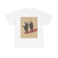 Surfing Graphic T Shirt Funny Multi Color Beach Unisex Heavy Cotton Tee XL