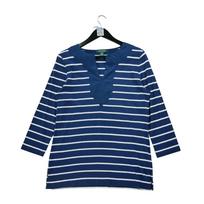 Women's Long Sleeve T-shirt Navy L