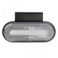 LED marker lamp OM-01-W oval white AMIO-02375