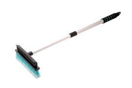 Brush and squeegee 2 in 1 Aluminum telescopic