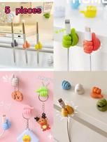 10Pcs Thumb Mini Cable Organizer Silicone USB Management Clips Desktop Wire Manager Cord Holder For Earphone Mouse Bobbin Winder