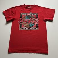 Vintage 90s Coca Cola New York 5th Avenue Graphic T Shirt Small Red Made In USA Unisex T-Shirt XXXL