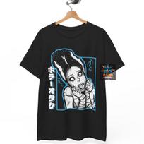 FRANKENSTEIN T-shirt Bride Horror Monster Movie the Bride Halloween, Unisex tee Unisex T-Shirt XXXXL