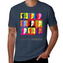 Hannah Arendt Popart Poster Portrait Tshirt Industrial Work Tee Shirt S