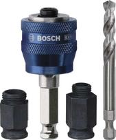 BOSCH EXPERT Power Change Plus Converting Set, Hex Shank 11 mm, HSS-G, 7.15 x 45 x 85 mm, 2 Adapteris Nuts (2.608.902.039)