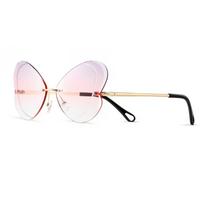 Trendy Sunglasses Uv-Proof Women'S Butterfly Sunglasses Temu Glasses 63 mouths 20-138