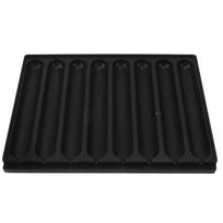 Sausage Roasting Pan Stainless Steel Barbecue Rollers Sausage Grilling Pan for Family Dinners Open L(for 6.5-9kg)