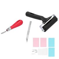 Carving Rubber Stamp Kit Printmaking Printing Mixed Set Cutter Tools Art Supplies