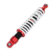 375mm Motociklo Amortizatorius Reguliuojamas Pakabos Slopintuvas Purvo Pit Bike ATV Keturratis Go Kart Motoroleriams white