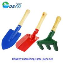 Garden Tool Set: Shovel, Hoe, and Rake for Planting and Potted Flowers