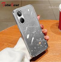 OPPO Realme 10 11 12 13 14 Pro Plus dėklas Minkšto silikono Blizgantis Padengtas Dangtelis Realme 14 Pro+