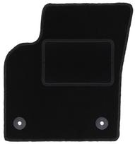 Driver's mat black for: Volvo V50 station wagon (2004-2012)
