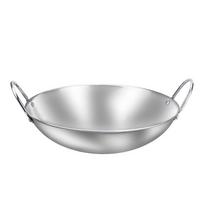 XinDeRui Cast Iron Double Handle Wok