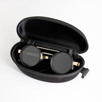 ND Filter Polarized Sunglasses 9 Level Fishing Sunglasses Fashion Sun Glasses  Outdoor Gold with Glasses Case