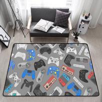 New Gaming Controller Carpet Soft Rug for Living Room Bedroom Game Room Decor Man Cave Floor Mat Gifts for Gamers 40x60cm