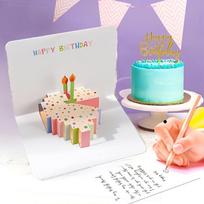 3D Pop-Up Birthday Card with Envelope Birthday Greeting Cards Perfect Party Supplies Great Gift to Family Friends Lovers