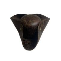 Sun Hats Faux Leather Pirate Hat Vintage Captain Hat For Men Women Party Cosplay Costume Photography One Size
