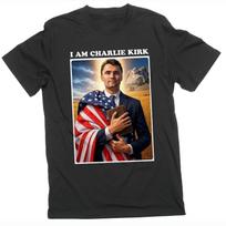 Charlie Kirk Tshirt I Am Charlie Kirk A Patriotic American Christian Jesus Tshirt Summer 2026 Unisexs Womens Cotton Clothing M