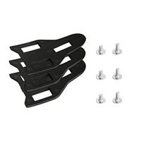 Road Bike Cleat Shim Kit, Cleat Spacer Set with M5 Screws for SPD SL Cleats, Leg Length Discrepancy Correction Black juoda